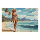 Suche nach frau dem strand poster Jede person