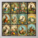 Suche nach vintager osterhase poster Osterhasen