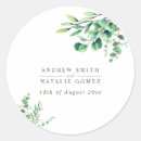 Suche nach eukalyptus aufkleber Grünhochzeit