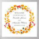 Suche nach im herbst hochzeits poster Aquarell