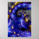 Suche nach tiefes blau poster Fraktal