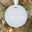 Suche nach neues baby ornamente Our first christmas