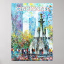 Suche nach cincinnati poster Vintag