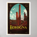 Suche nach bologna poster Vintag