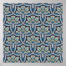 Suche nach azulejos poster Blau