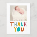 Suche nach baby shower thank you postkarten Typografie