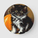 Suche nach halloween katze wanduhren Spukhaft