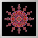 Suche nach lila mandala poster Fraktal
