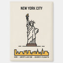 Suche nach statue of liberty magnete New york city