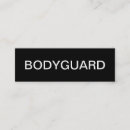 Suche nach sicherheit visitenkarten Leibwächter