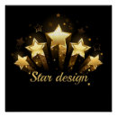 Suche nach goldene sterne poster Funkelnd