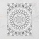 Suche nach mandala blume postkarten Abstrakt