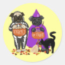 Suche nach halloween mops aufkleber Hund