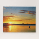 Suche nach kayaks puzzle Sonnenuntergang