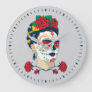 Suche nach frida kahlo wanduhren Blume