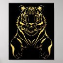 Suche nach schwarzer tiger poster Tiere