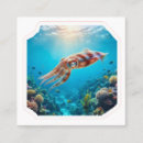 Suche nach tintenfisch visitenkarten Kopffüßer