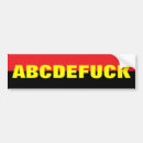 Suche nach alphabet autoaufkleber Spaß