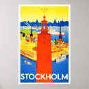 Suche nach vintages schweden poster Stockholm