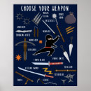 Suche nach weapon poster Kampfkunst