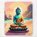 Suche nach erleuchtung mousepads Buddha