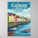 Suche nach galway poster Vintag