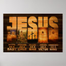Suche nach jesus zitate poster König