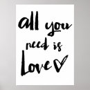 Suche nach love typography poster Motivational