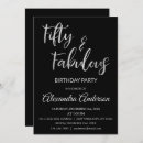 Suche nach fifty fabulous einladungen Schwarz