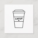 Suche nach cup visitenkarten Café