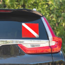 Suche nach dive aufkleber Tauchflagge