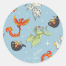 Suche nach drache party aufkleber Hexe