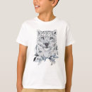 Suche nach schneeleopard tshirts Aquarell