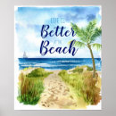 Suche nach strandhaus poster Palmen