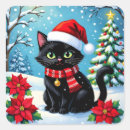 Suche nach katzen weihnachts aufkleber Schneeflocken