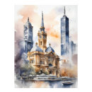 Suche nach stadtplan poster Aquarell