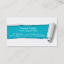 Suche nach zerrissen visitenkarten Geschäft