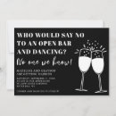 Suche nach open bar einladungen Typografie