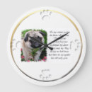 Suche nach niedlicher mops wanduhren Haustiere
