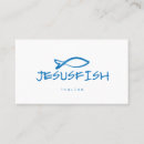 Suche nach jesus fische visitenkarten Christlich