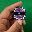 Suche nach lila poker chips Monogramm