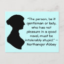 Suche nach jane austen postkarten Abtei northanger