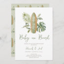 Suche nach surfboard einladungen Babydusche