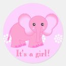 Suche nach rosa elefant aufkleber Es ist ein mädchen