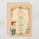 Suche nach vintag unter dem meer einladungen Retro