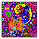 Suche nach psychedelische katze poster Retro