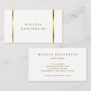 Suche nach gold und weiß visitenkarten Minimalistisch