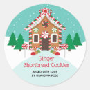 Suche nach lebkuchenhaus aufkleber Weihnachtskekse