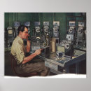 Suche nach telekommunikation poster Vintag