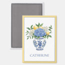 Suche nach weiße blumen magnete Blau und weiß